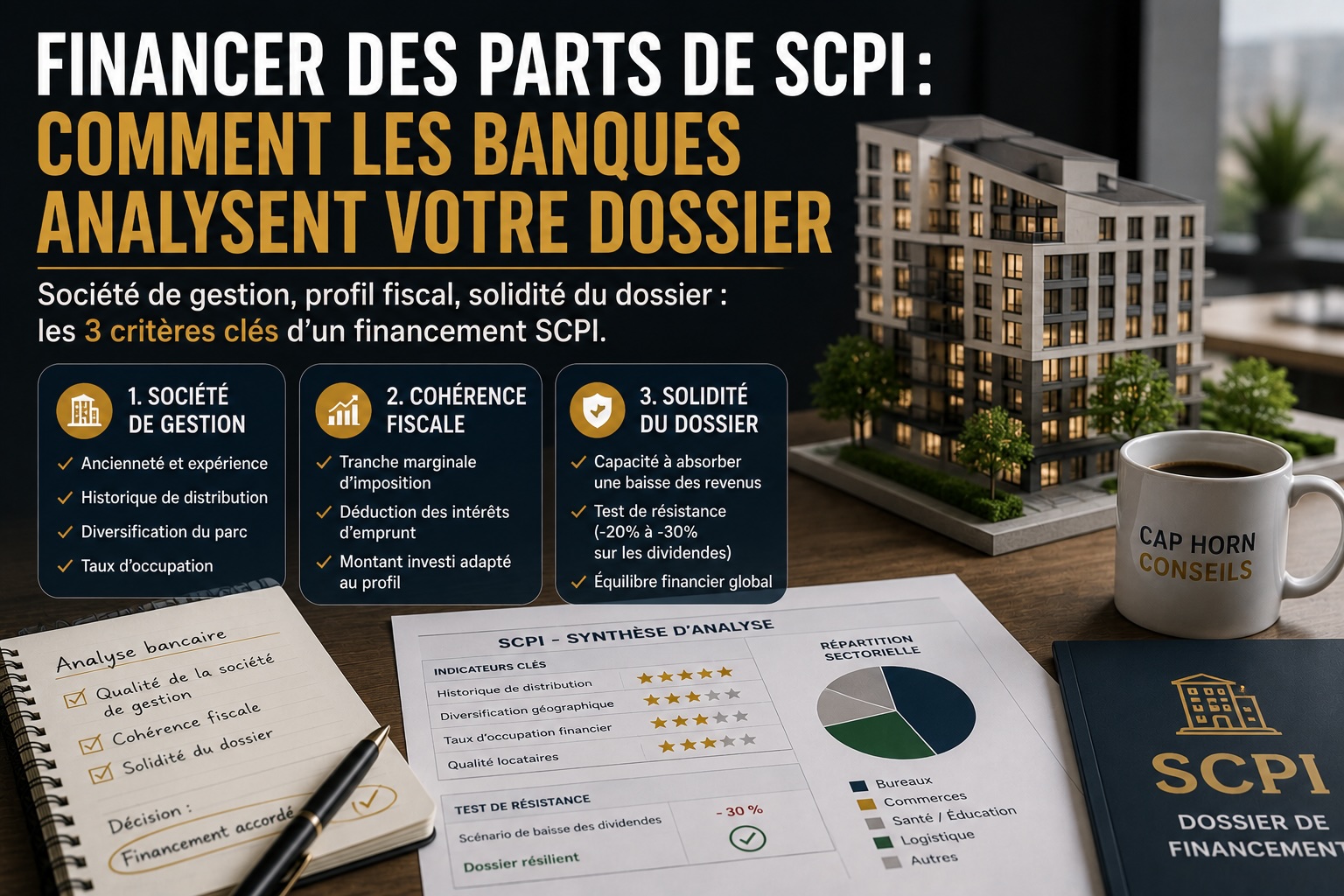 Comment financer des parts de SCPI à crédit ?